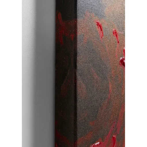 KARE Design Tableaux Sur Toile|Tableau Touched Flower Explosion 90X120Cm