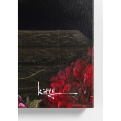 KARE Design Tableaux Sur Toile|Tableau Touched Flower Explosion 90X120Cm