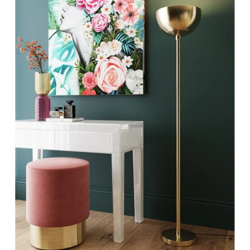 KARE Design Tableaux Sur Toile|Tableau Touched Flower Lady 90X120Cm