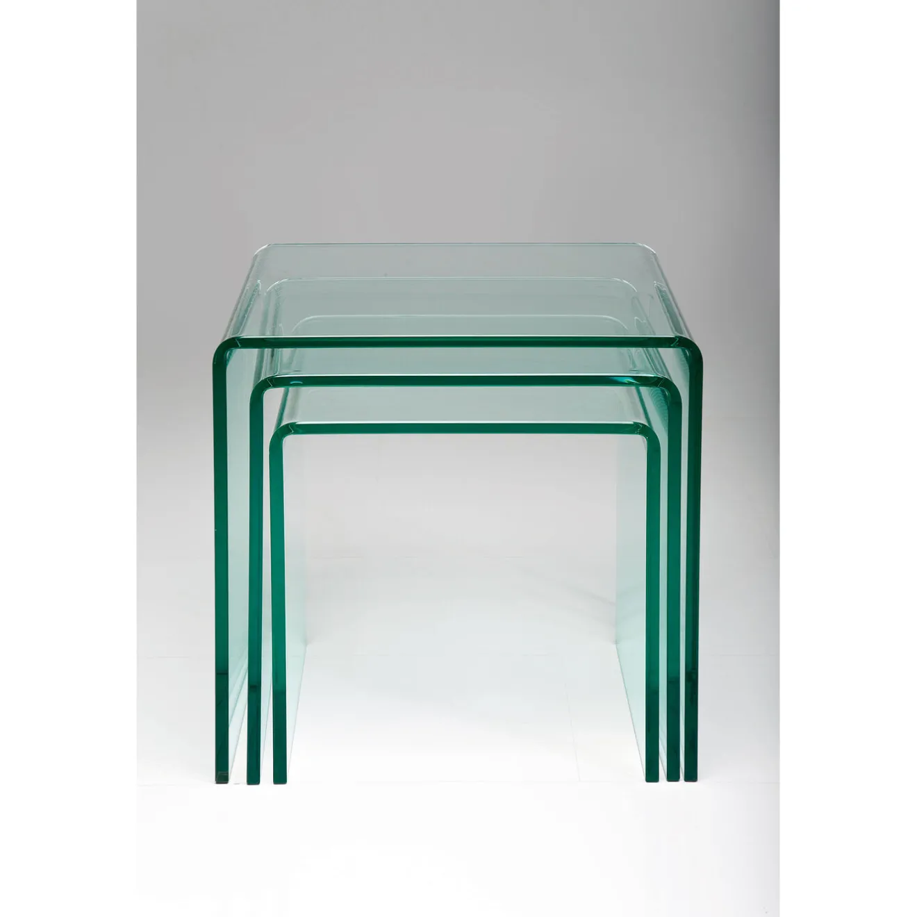 KARE Design Tables D'Appoint|Tables D Appoint Clear Club (Set De 3)