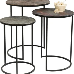 KARE Design Tables D'Appoint|Tables D Appoint Electra (Set De 3)