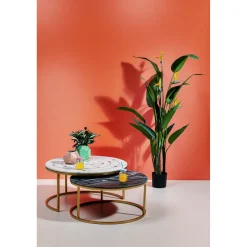 KARE Design Tables D'Appoint|Tables D Appoint Mystic Rond (Jeu De 2)