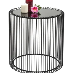 KARE Design Tables D'Appoint|Tables D Appoint Wire Noir (Set/2) O44Cm
