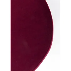 KARE Design Tabourets|Tabouret Cherry Bordeaux Laiton O35Cm