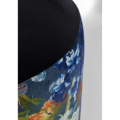 KARE Design Tabourets|Tabouret Cherry Flower Noir Laiton O32Cm