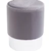 KARE Design Tabourets|Tabouret Cherry Gris Clair Silver O35Cm