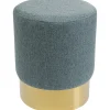 KARE Design Tabourets|Tabouret Cherry Lina Bleu Clair Laiton O35Cm