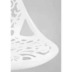KARE Design Chaises De Bar|Tabouret De Bar Ornament Blanc