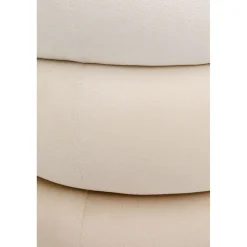 KARE Design Tabourets|Tabouret Sandwich Creme O45Cm