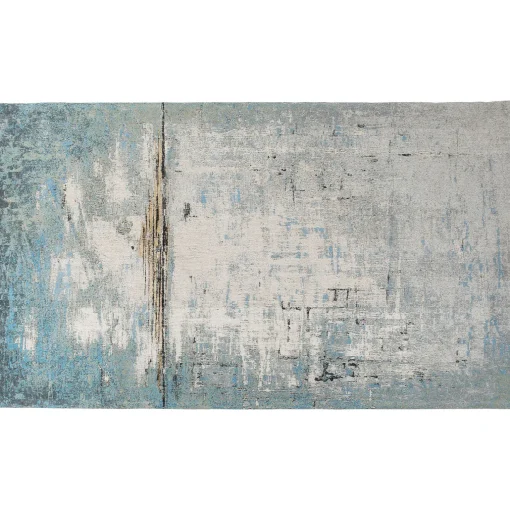 KARE Design Tapis À Poils Courts|Tapis Àbstract Light Bleu 170X240Cm
