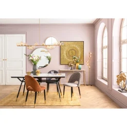 KARE Design Tapis À Poils Courts|Tapis Costa Jaune 170X240Cm