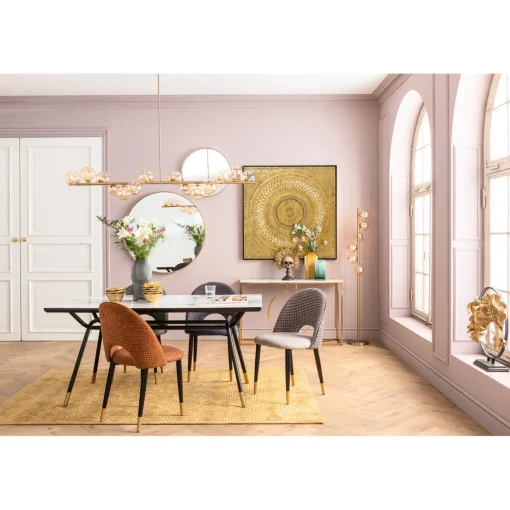 KARE Design Tapis À Poils Courts|Tapis Costa Jaune 170X240Cm