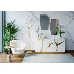 KARE Design Tapis À Poils Courts|Tapis Cosy Classic Creme 170X240Cm