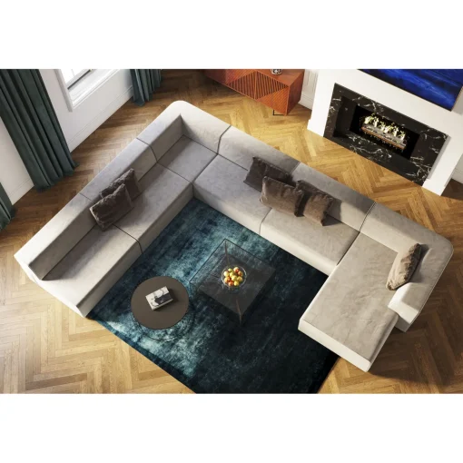 KARE Design Tapis À Poils Hauts|Tapis Cosy Ocean 200X300Cm