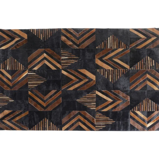 KARE Design Tapis En Peau|Tapis En Cuir Puzzle 170X240Cm