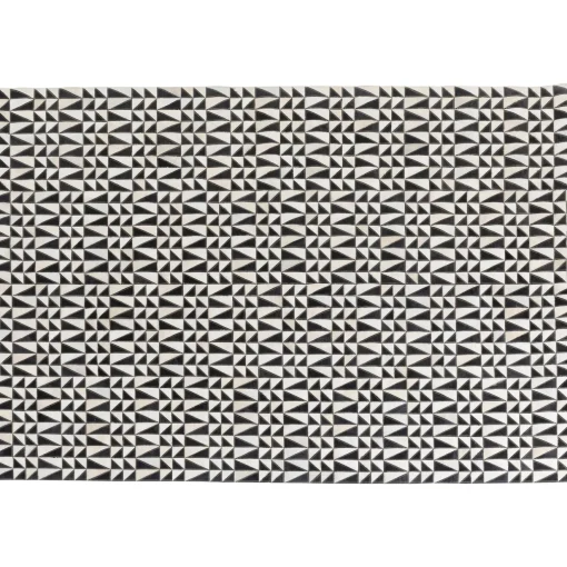 KARE Design Tapis En Peau|Tapis En Cuir Zigzag 170X240Cm