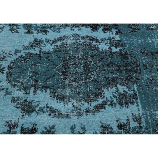 KARE Design Tapis À Poils Courts|Tapis Kelim Pop Turquoise 170X240Cm