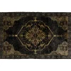 KARE Design Tapis À Poils Courts|Tapis Ornamento Anthracite 170X240Cm