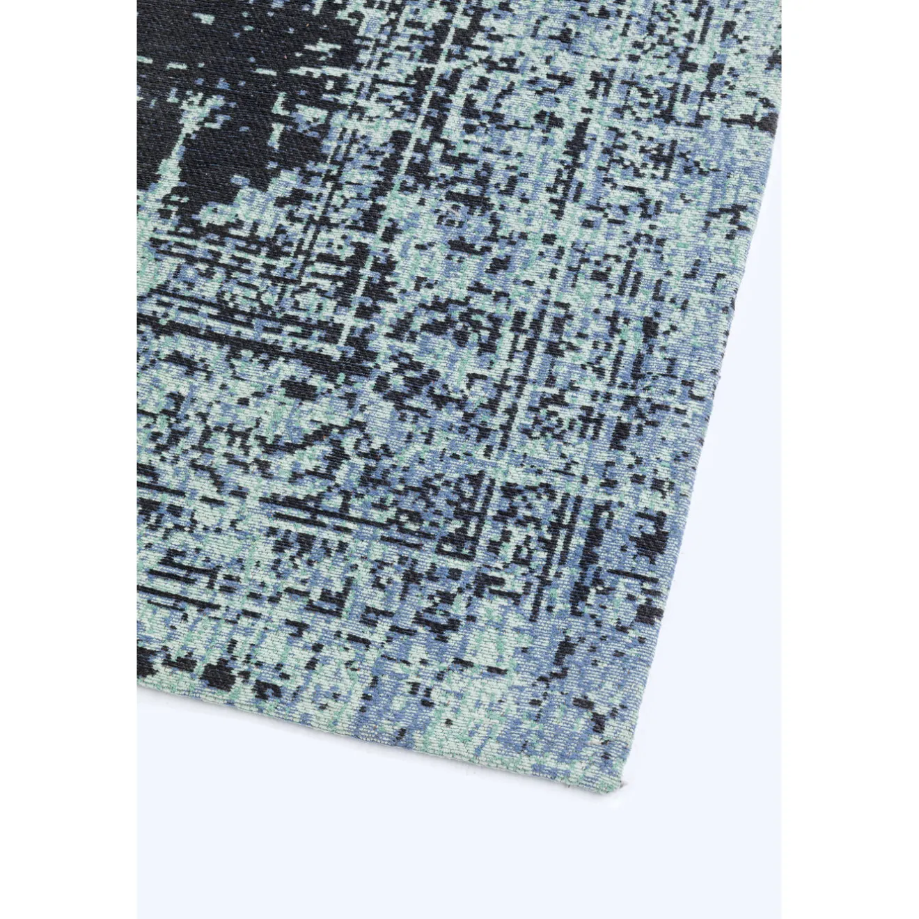 KARE Design Tapis À Poils Courts|Tapis Vintage Deep Sea Bleu 170X240Cm