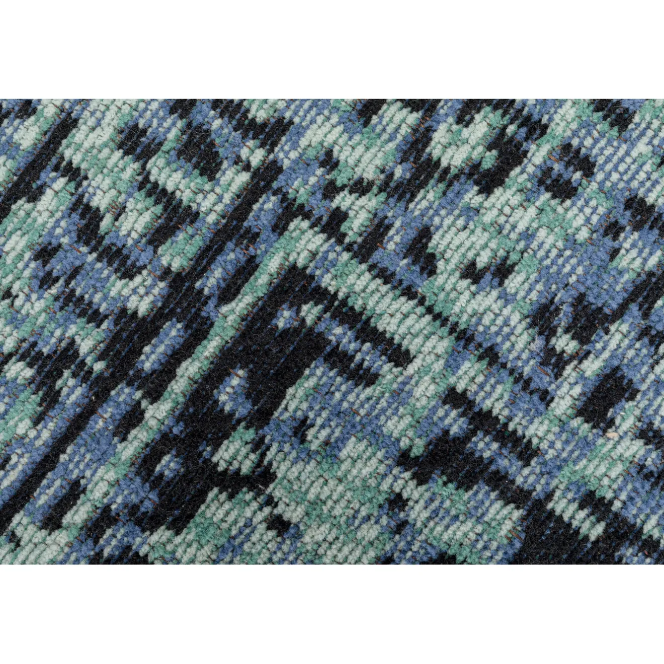 KARE Design Tapis À Poils Courts|Tapis Vintage Deep Sea Bleu 170X240Cm