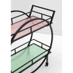 KARE Design Dessertes|Tea Cart Rainbow Rond