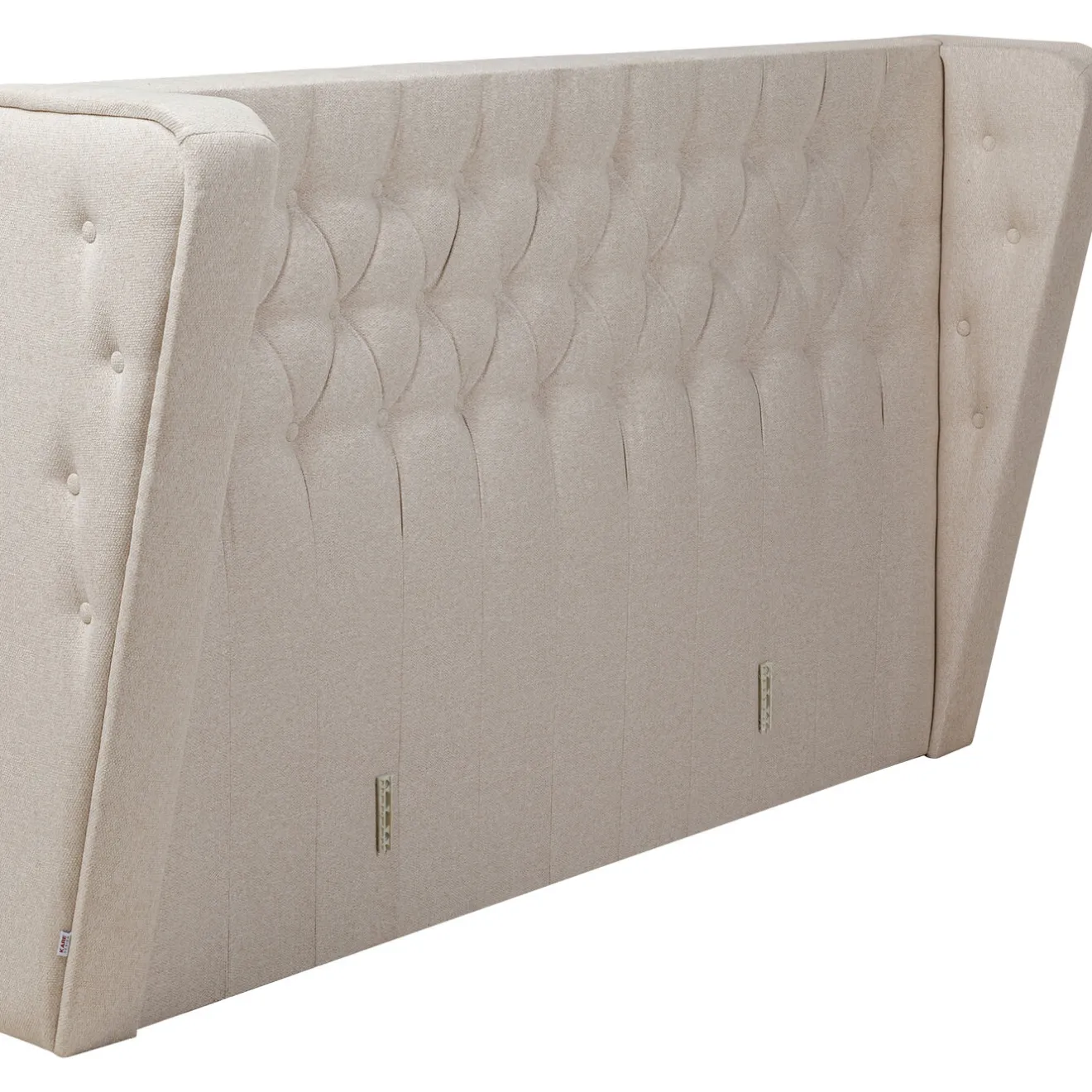 KARE Design Lits Boxspring|Tete De Lit Benito Moon Creme 180Cm