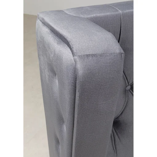 KARE Design Lits Boxspring|Tete De Lit Benito Moon Gris 160Cm