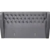KARE Design Lits Boxspring|Tete De Lit Benito Moon Gris 180Cm
