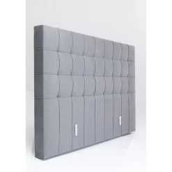 KARE Design Lits Boxspring|Tete De Lit Benito Star Gris 180Cm