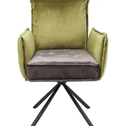 KARE Design Chaises Avec Accoudoirs|Tourne Chaise A. Acc. Chelsea.Vert