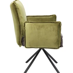 KARE Design Chaises Avec Accoudoirs|Tourne Chaise A. Acc. Chelsea.Vert