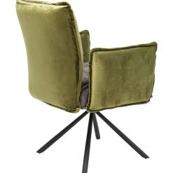 KARE Design Chaises Avec Accoudoirs|Tourne Chaise A. Acc. Chelsea.Vert