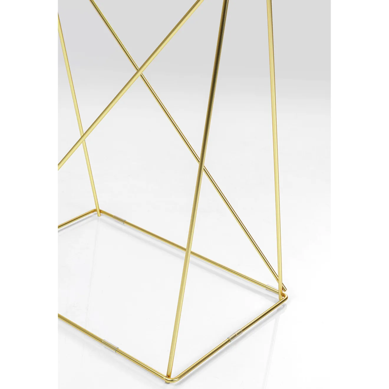 KARE Design Piètements De Tables|Treteaux-Bureau Polar Laiton (Set De 2)