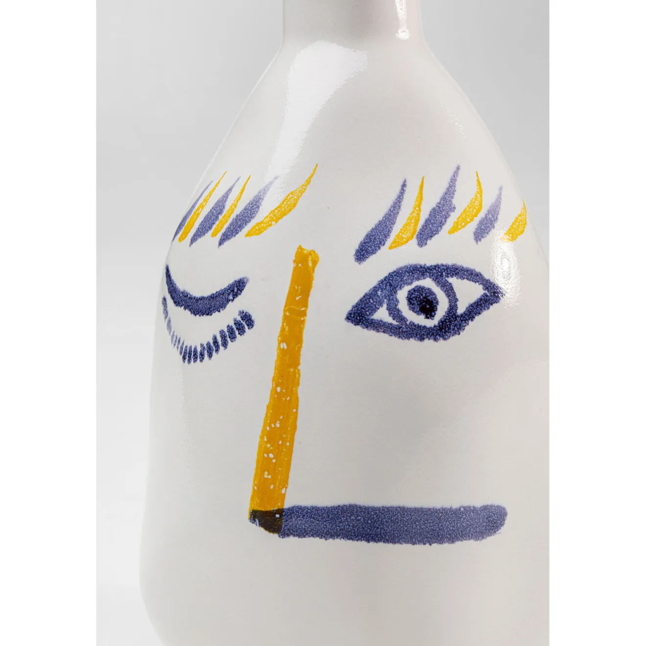 KARE Design Vases|Vase Art Face Colore 23