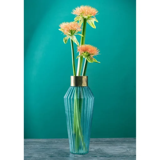 KARE Design Vases|Vase Barfly Bleu Clair 43Cm
