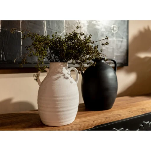 KARE Design Vases|Vase Bia Blanc 26Cm