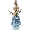 KARE Design Vases|Vase Butterflies Bleu Clair 35Cm