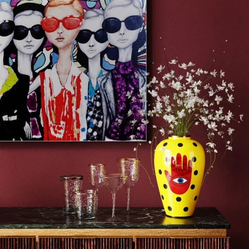 KARE Design Vases Décoratifs|Vase Décoratif Fatima 38Cm