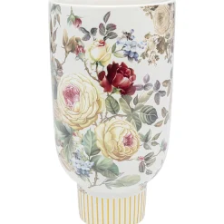 KARE Design Vases Décoratifs|Vase Décoratif Rose Magic Blanc 27Cm