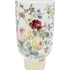 KARE Design Vases Décoratifs|Vase Décoratif Rose Magic Blanc 27Cm