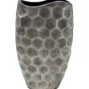 KARE Design Vases Décoratifs|Vase Décoratif Sacramento Comb Argente 59Cm
