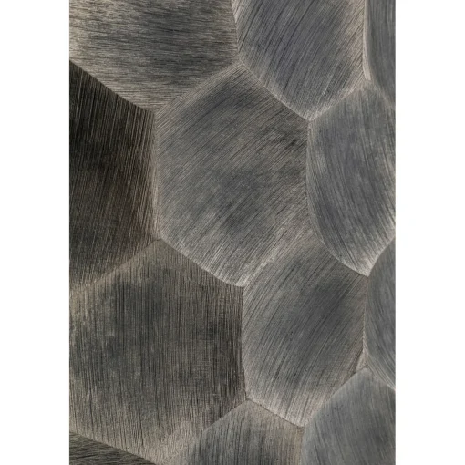 KARE Design Vases Décoratifs|Vase Décoratif Sacramento Comb Argente 59Cm