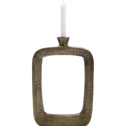 KARE Design Bougeoirs|Vase Décoratif Tanu Laiton 40Cm