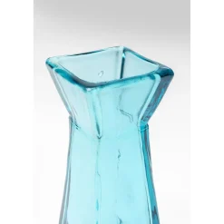 KARE Design Vases|Vase Piramide Turquoise 30Cm