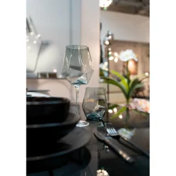 KARE Design Verres|Verre A Vin Diamond Smoke
