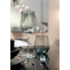 KARE Design Verres|Verre A Vin Diamond Smoke