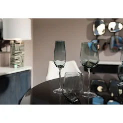 KARE Design Verres|Verre A Vin Diamond Smoke
