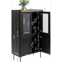 KARE Design Vitrines|Vitrine Milano 140X80